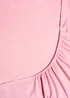 Pink Fitted Bed Sheet - Single Image 2