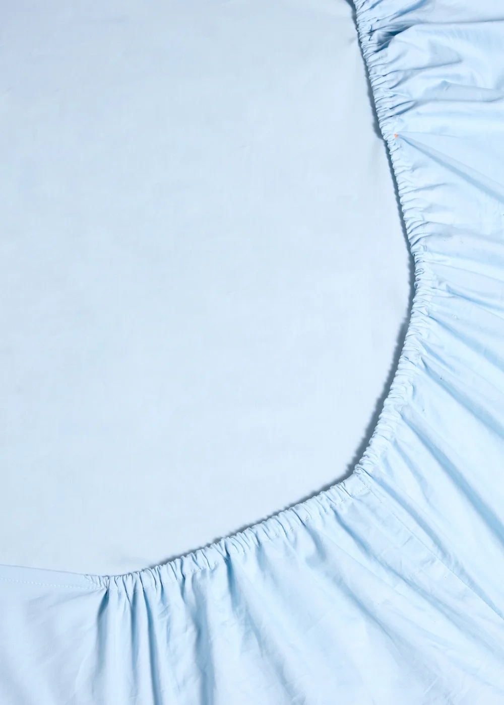 Blue Deep Fit Bed Sheet - Single Image 2