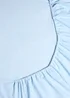 Blue Deep Fit Bed Sheet - Single Image 2