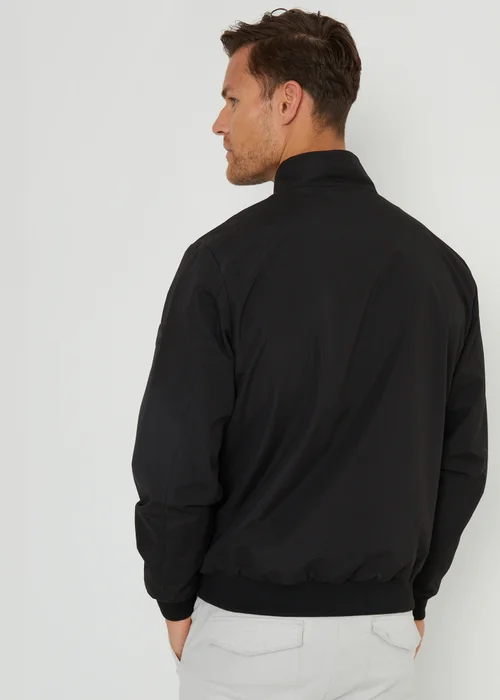 Threadbare Black Showerproof Harrington Style Jacket - XL Image 2