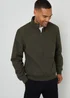 Threadbare Khaki Showerproof Harrington Style Jacket - S Image 4