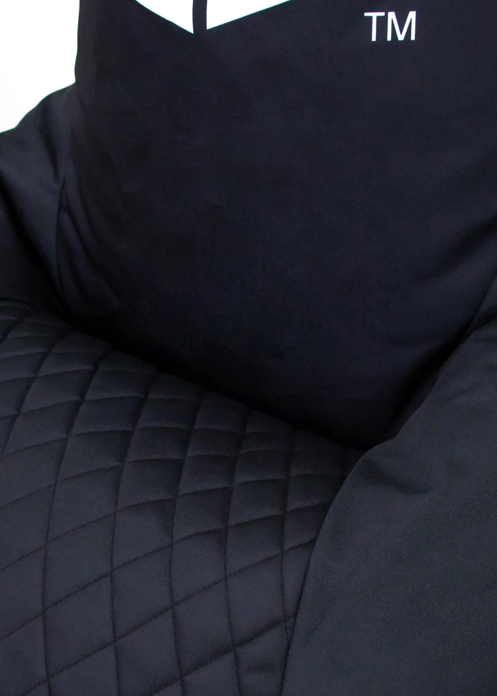 PlayStation High Back Black Lounging Gaming Bean Chair - One Size Image 3