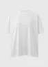 White Oversized T-Shirt - Small Image 4