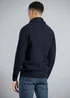 Tokyo Laundry Navy Shawl Neck Ribbed Cardigan - Large Image 2