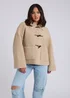 Urban Bliss Stone Duffle Coat - 16 Image 3