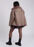 Urban Bliss Taupe Short Bonded Jacket - 10 Image 2