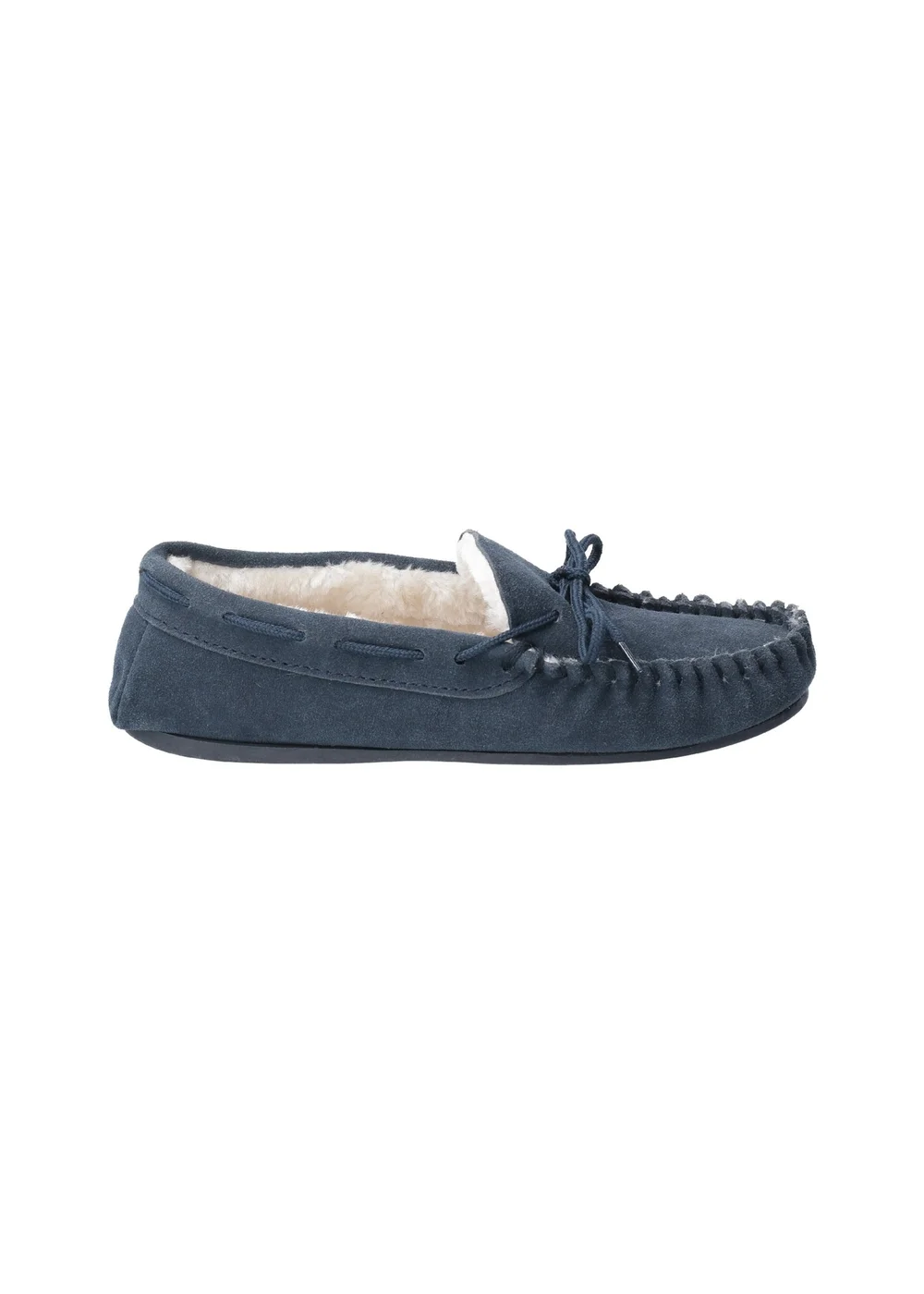Hush Puppies Navy Allie Slipper - Size 3 Image 1