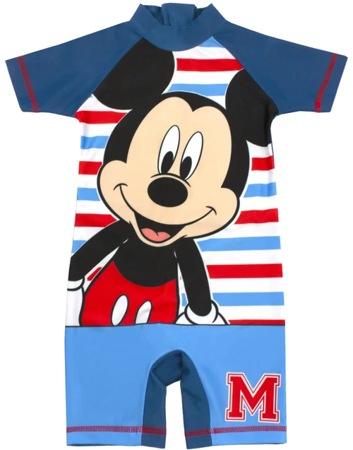 Disney Boys Blue Mickey Mouse Surf Suit (12mths-6yrs) - Age 5-6 Years Image 1