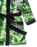 Vanilla Underground Jurassic World Boys Green Camo Logo Print Bathrobe (4 - 12 Years) - Age 7-8 Years Image 4
