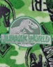 Vanilla Underground Jurassic World Boys Green Camo Logo Print Bathrobe (4 - 12 Years) - Age 7-8 Years Image 5