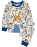 Vanilla Underground Peter Rabbit Kids Blue Long Sleeve Long Leg Pyjamas (12 Months - 5 Years) - 18 - 24 Months Image 1