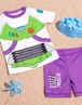 Disney Kids Buzz Lightyear Swim Set (12mths-7yrs) - Age 4-5 Years Image 2