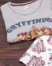 Harry Potter Grey Gryffindor Pyjama Set - Large Image 3