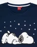 Peanuts Blue Snoopy Short Sleeve Short Leg Pyjama Set - Medium Image 5