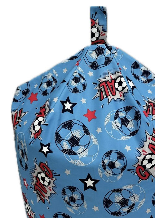 Kaikoo Blue Goal Print Beanbag - One Size Image 2
