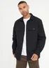 Threadbare Black Relaxed Fit Cotton Twill Button Up Shacket - L Image 1