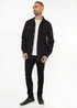 Threadbare Black Relaxed Fit Cotton Twill Button Up Shacket - L Image 3