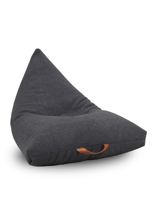 Kaikoo Grey Boucle Urban Seat Lounger with PVC Handle - One Size Image 4