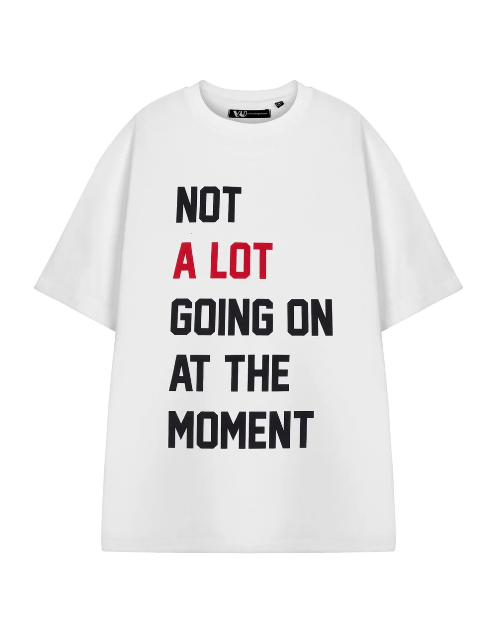 Show Me The Merch Not A Lot Going On White T-Shirt - XXL Image 1
