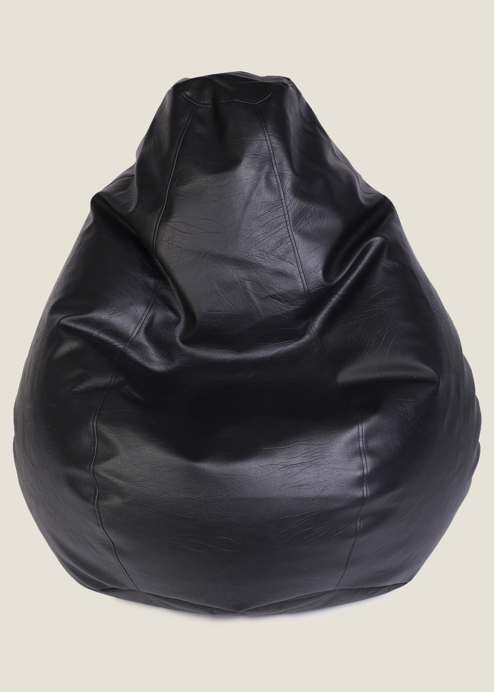 Kaikoo Black Faux Leather Tear Drop - One Size Image 1