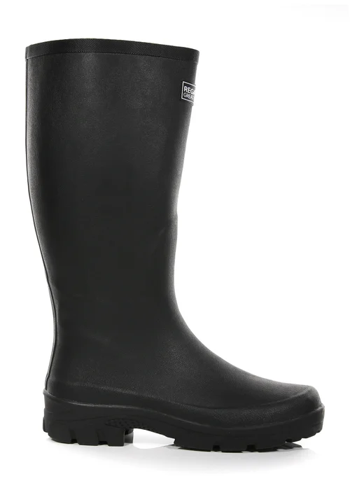 Regatta Black Mumford II EVA Cushioned Wellies - Size 7 Image 1