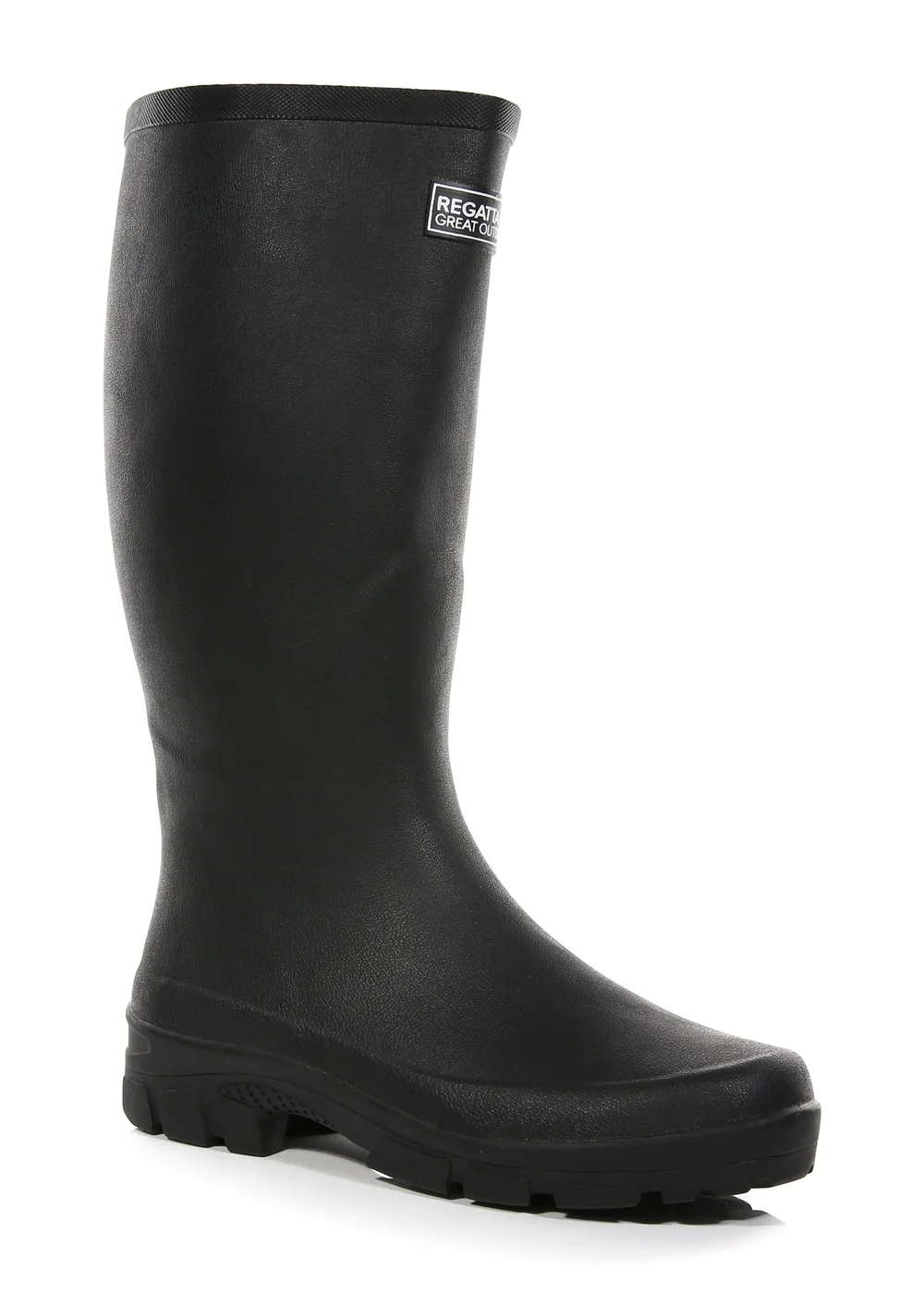Regatta Black Mumford II EVA Cushioned Wellies - Size 7 Image 2