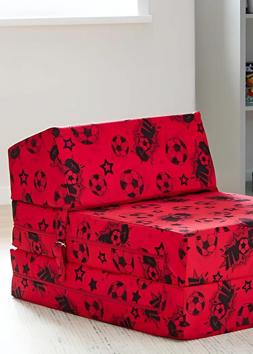 Kaikoo Red Goal Print Chairbed - One Size Image 3