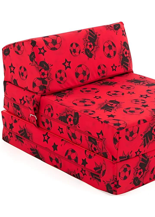 Kaikoo Red Goal Print Chairbed - One Size Image 4
