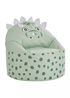Kaikoo Kids Green Dino Beanbag - One Size Image 2
