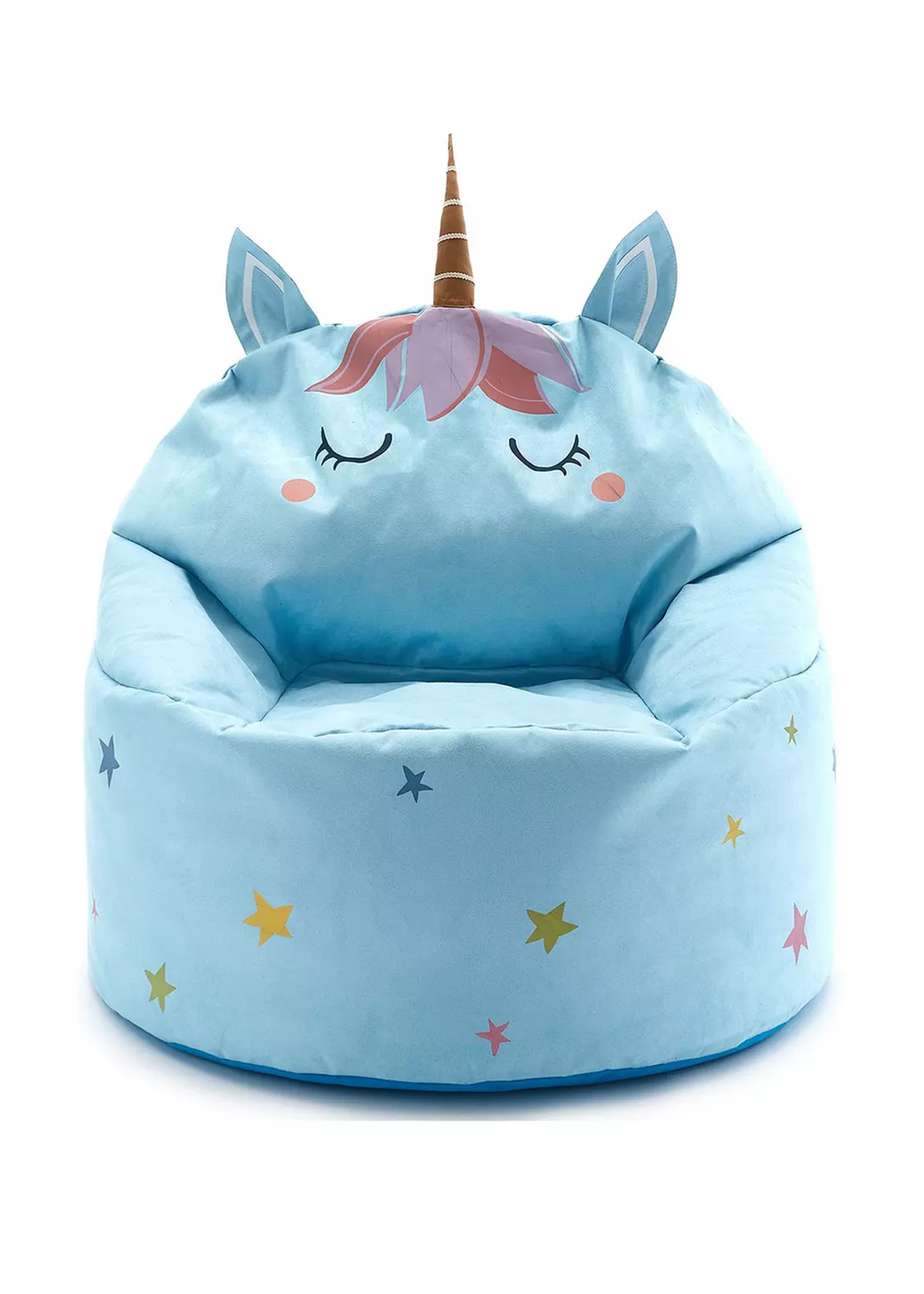 Kaikoo Blue Unicorn Beanbag - One Size Image 1