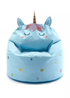 Kaikoo Blue Unicorn Beanbag - One Size Image 1