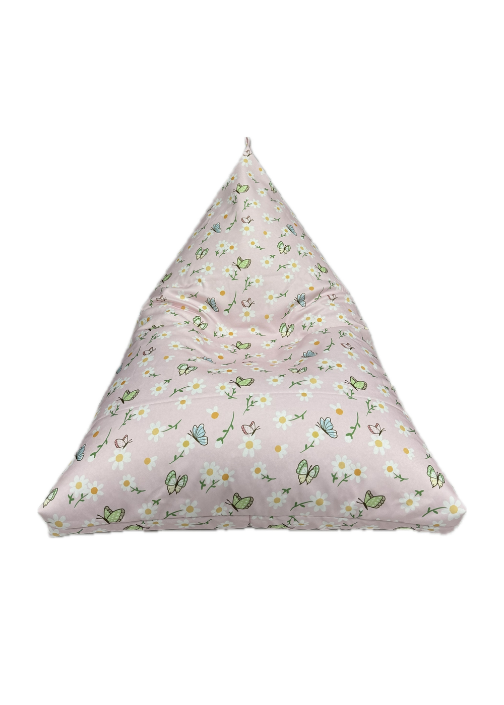 Kaikoo Kids Pink Butterfly Print Triangle - One Size Image 2