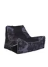 Kaikoo Black/Grey Relaxer Gaming Chair with Quilting - One Size Image 3