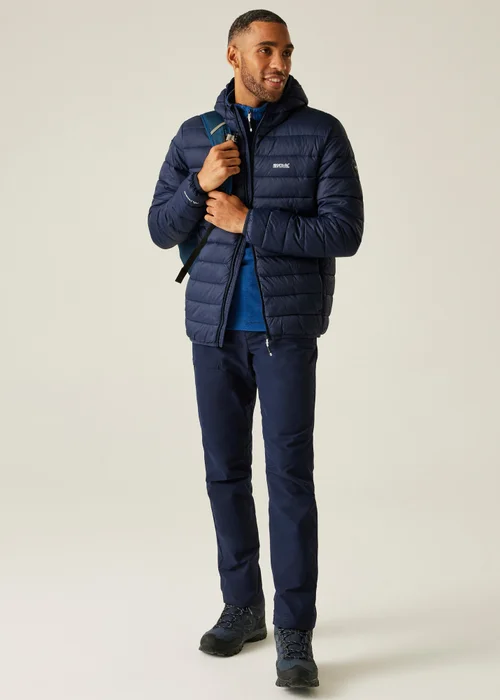 Regatta Ink Men's Hooded Marizion Stretch Jacket - S Image 3