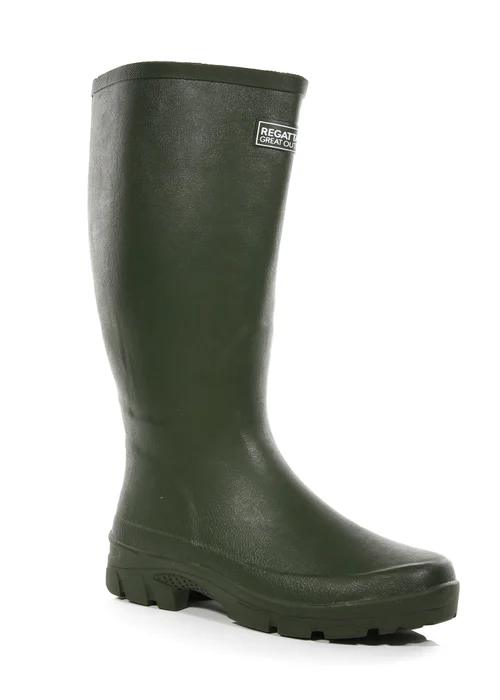 Regatta Deep Green Men's Mumford II EVA Cushioned Wellies - Size 7 Image 1