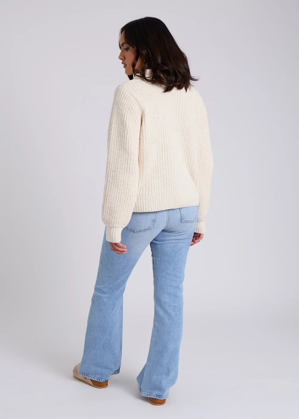 Urban Bliss Cream Chenille Jumper - S Image 4