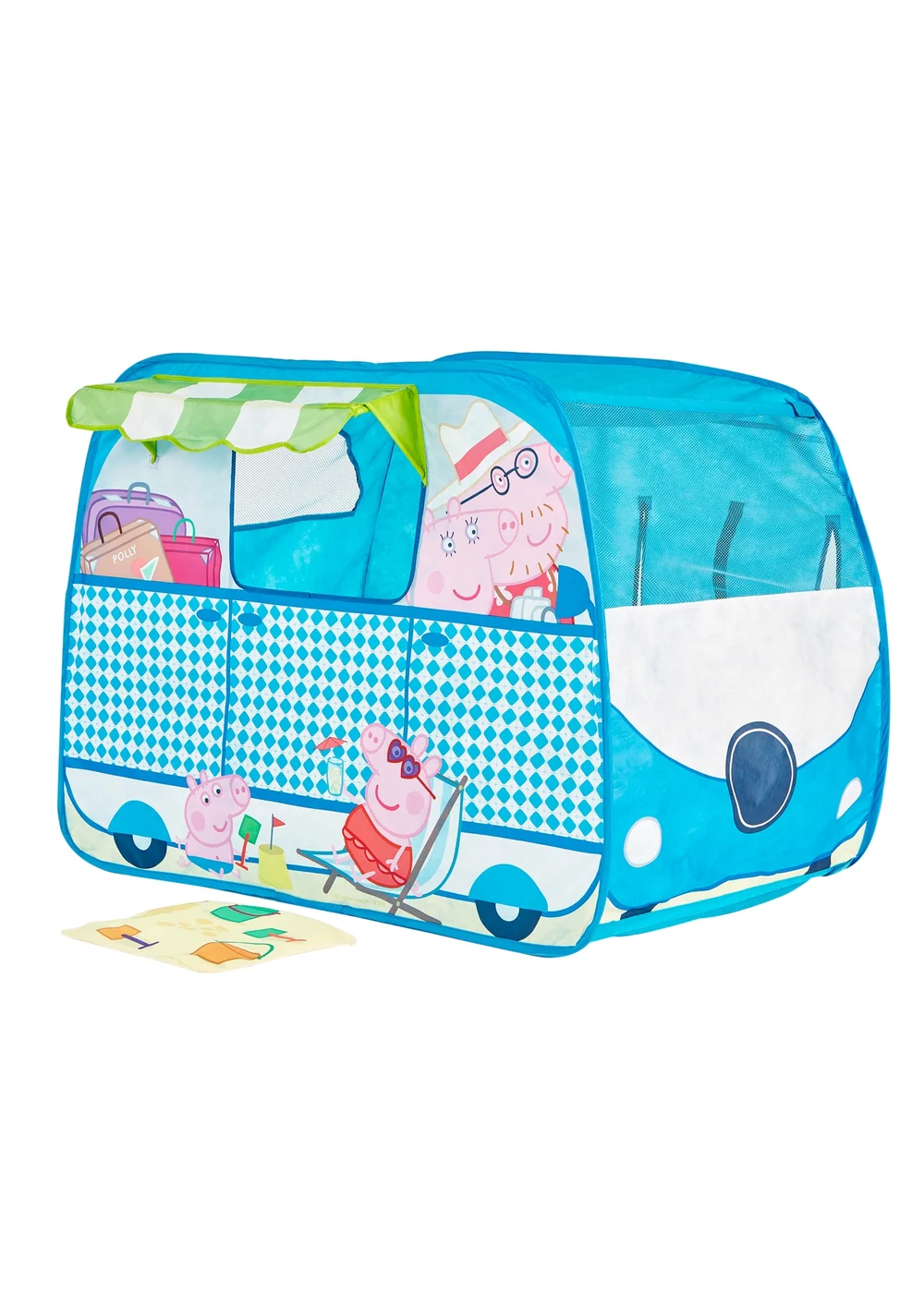 Peppa Pig Campervan Pop Up Play role Tent - One Size Image 2