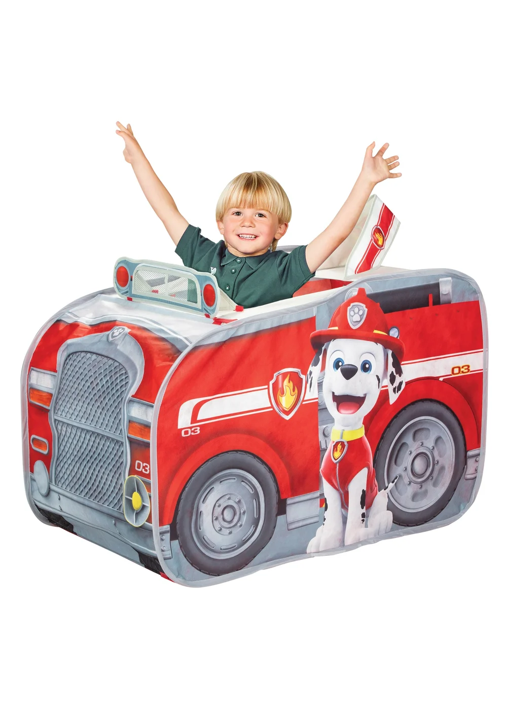 Paw Patrol Marshall Feature Play Role Pop Up Tent - One Size Image 1