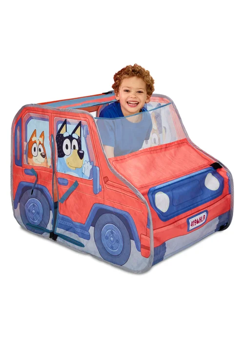 Bluey Four Wheel Drive Feature Play Role Tent - One Size Image 1