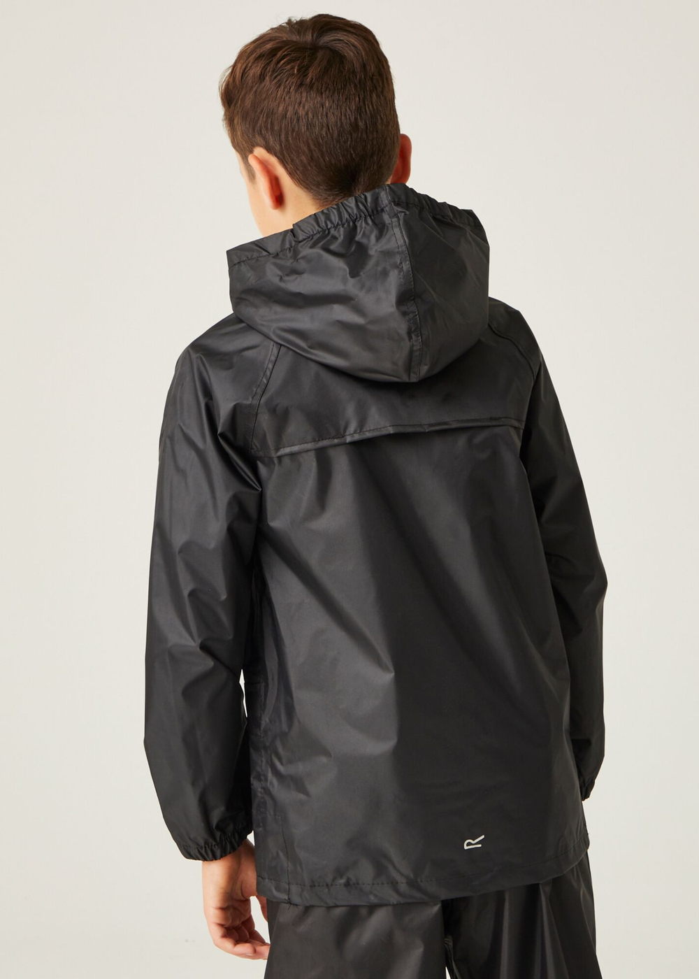Regatta Black Kids' Stormbreak Waterproof Jacket - Age 13 Years Image 2