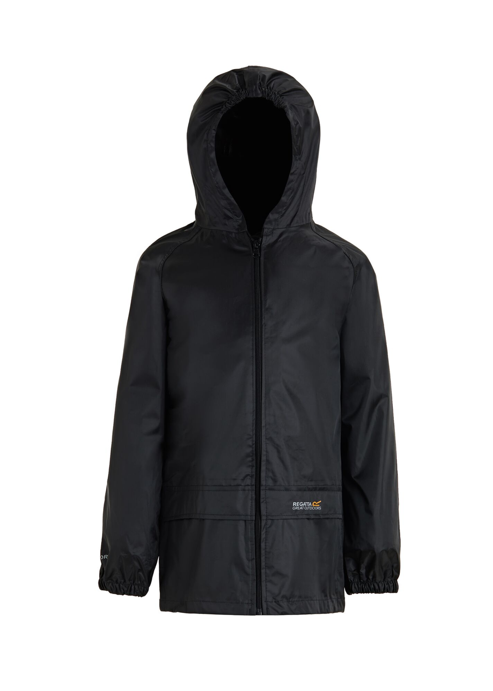 Regatta Black Kids' Stormbreak Waterproof Jacket - 13 Yrs Image 4