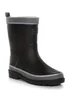 Regatta Black Kids' Foxfire Reflective Wellies - Size 11 Infants Footwear Image 2