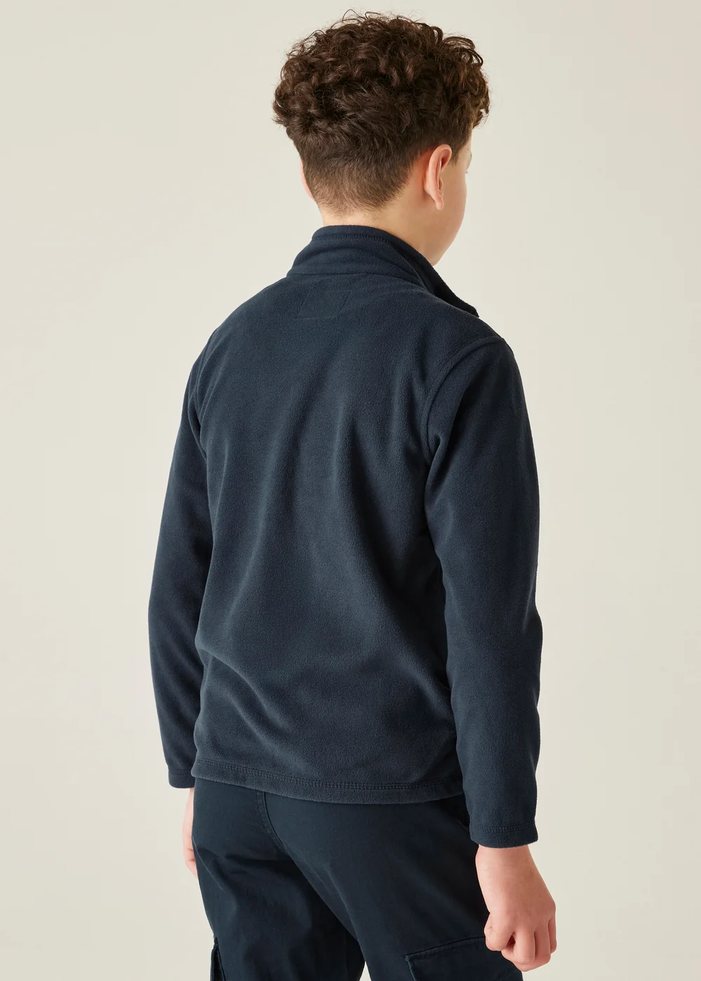 Regatta Navy Kids King II Anti-Pill Symmetry Fleece (3-16 Years) - Age 5-6 Years Image 2