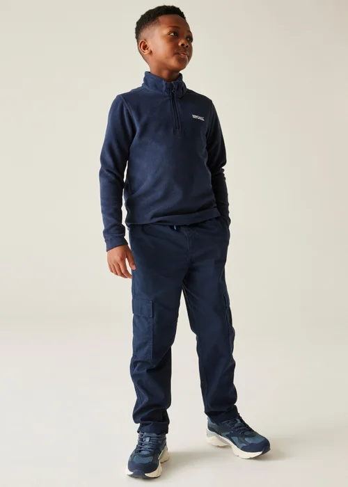 Regatta Ink Kids Hot Shot II Anti-Pill Symmetry Fleece (3-16 Years) - Age 7-8 Years Image 3