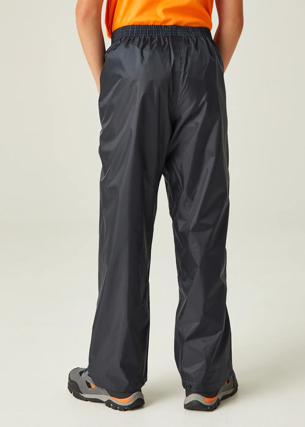 Regatta Navy Kids Stormbreak Waterproof Hydrofort Overtrousers (3-16 Years) - Age 2 Years Image 2