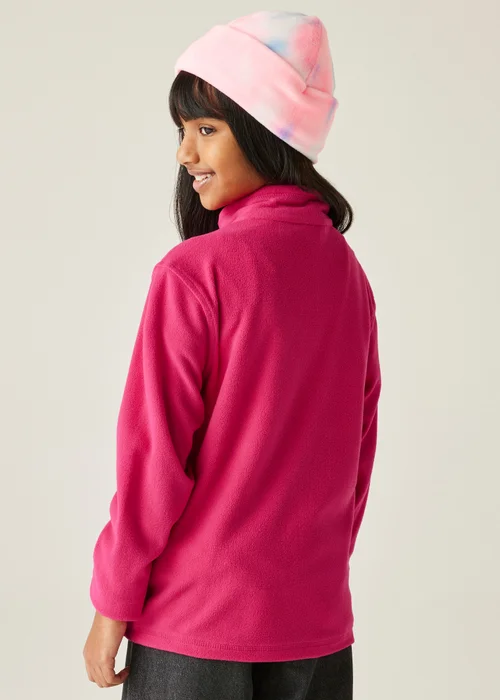 Regatta Candy Pink Kids' King II Anti-Pill Fleece (3-16yrs) - Age 3-4 Years Image 2