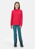 Regatta Pink Kids Hot Shot II Anti-Pill Symmetry Fleece (3-16 Years) - Age 3-4 Years Image 3