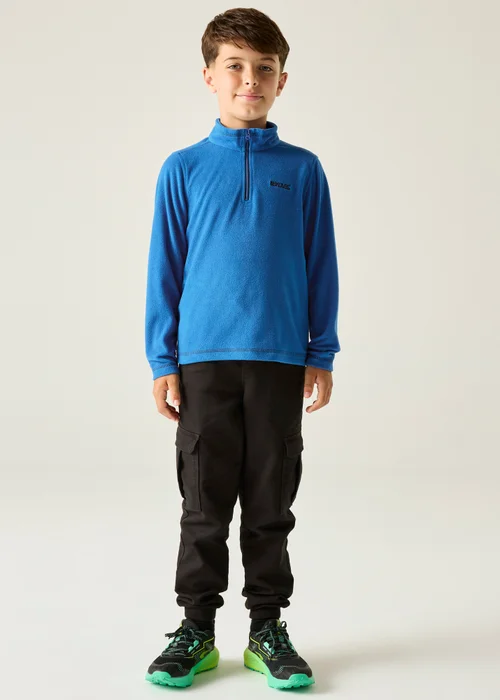 Regatta Navy Blue Hot Shot II Anti-Pill, Symmetry Fleece (3-13 Years) - 13 Yrs Image 3