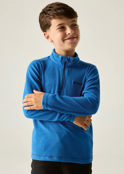 Regatta Navy Blue Hot Shot II Anti-Pill, Symmetry Fleece (3-13 Years) - 13 Yrs Image 1