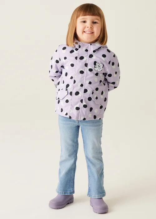 Regatta Lavender Kids' Animal Rainy Day Waterproof Insulated Jacket (6-72 months) - Age 4-5 Years Image 3